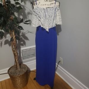 Blue Maxi-dress